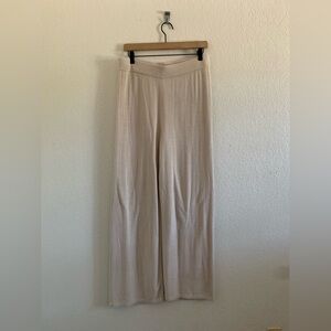 Barefoot Dreams Women’s CozyChic Ultra Lite Culotte Knit Pants Size Medium